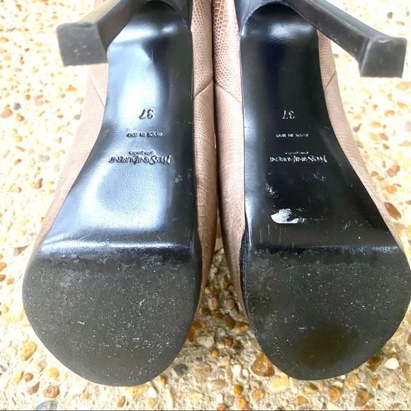 Yves St Laurent Tribtoo Stiletto Ankle Boots Size 5.5 - Picture 8 of 11
